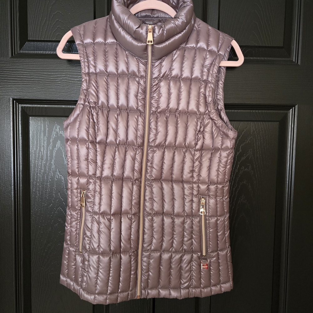 CALVIN KLEIN Athleisure Women's Quilted Puffer Vest Size Medium